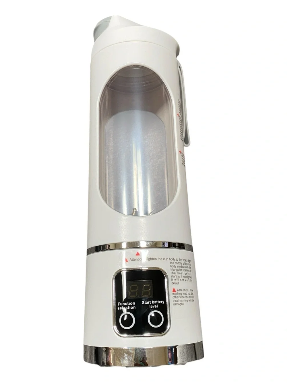 Portable White Personal Blender - Rechargeable Smoothie Maker